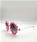 Γυαλιά παιδικά κοκκάλινα Hana Pink 2