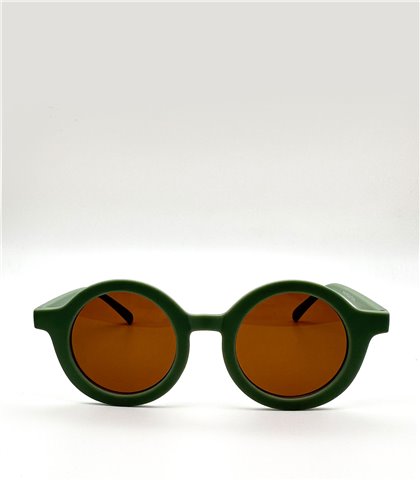 Γυαλιά παιδικά κοκκάλινα Juno Green