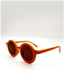 Γυαλιά παιδικά κοκκάλινα Juno Orange 2