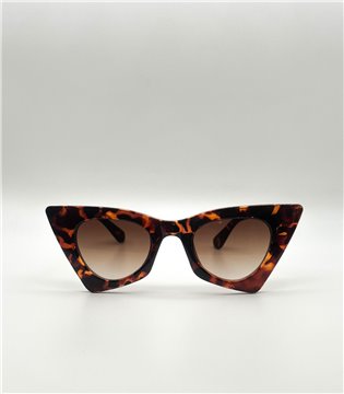 Γυαλιά κοκκάλινα Peggy Tartarooga καφέ φακό