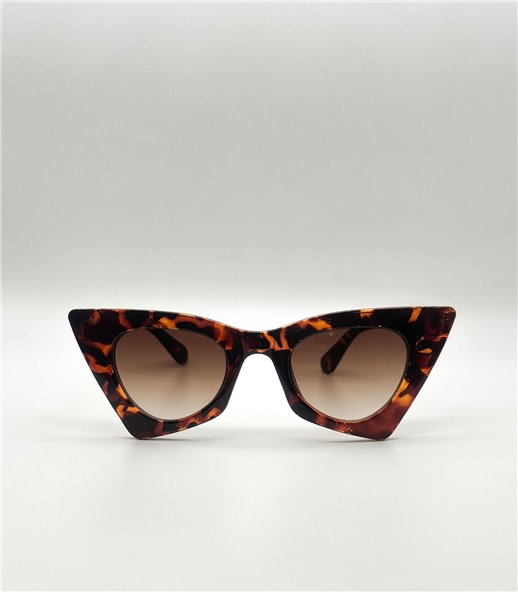 Γυαλιά κοκκάλινα Peggy Tartarooga καφέ φακό