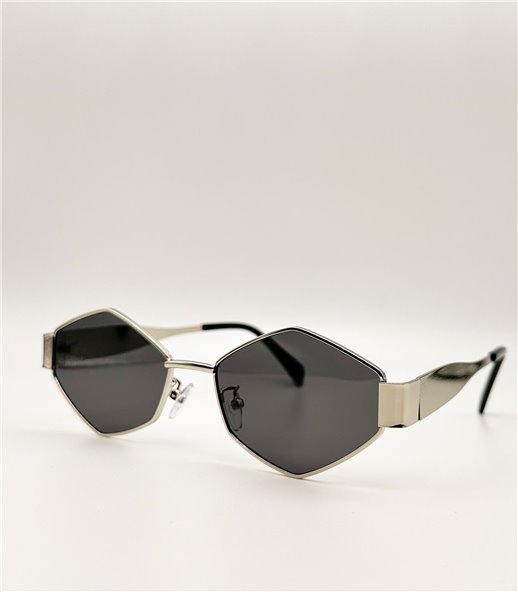 Γυαλιά μεταλλικά Basil Silver