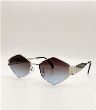 Γυαλιά μεταλλικά Basil Grey 2