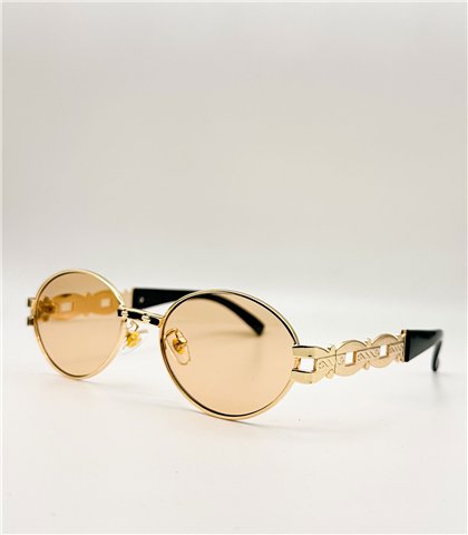 Γυαλιά μεταλλικά Gaia Beige