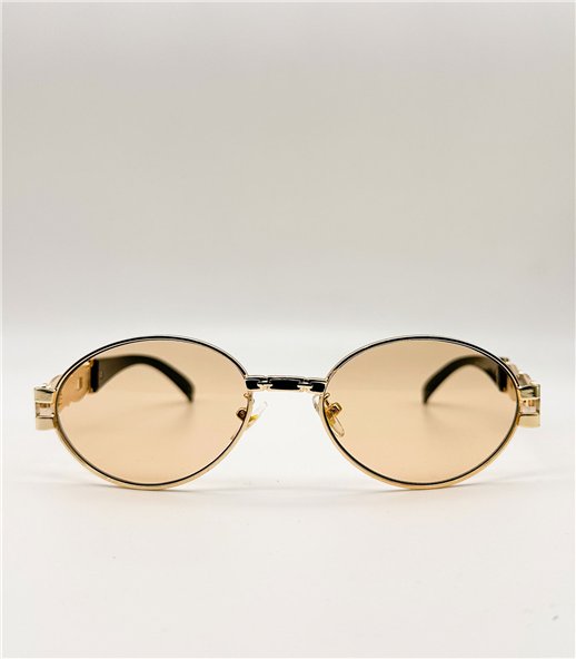 Γυαλιά μεταλλικά Gaia Beige