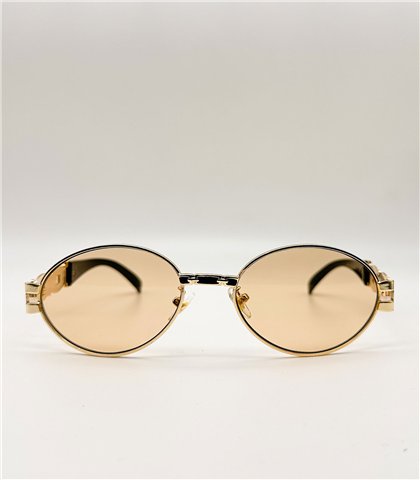 Γυαλιά μεταλλικά Gaia Beige