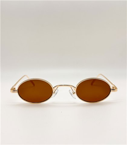 Γυαλιά μεταλλικά Clover Brown