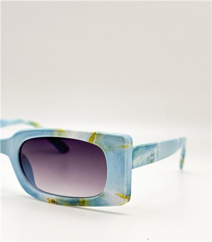 Γυαλιά κοκκάλινα Adaline Blue Tie-Dye Γυαλιά κοκκάλινα Adaline Blue Tie-Dye