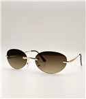 Γυαλιά μεταλλικά Cruz Brown 2