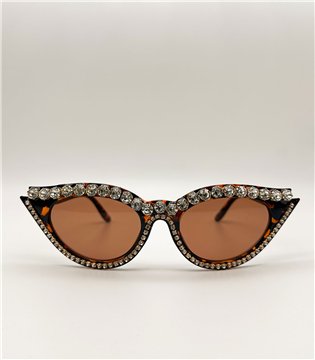 Γυαλιά κοκκάλινα με στρας Ethen Tartarooga