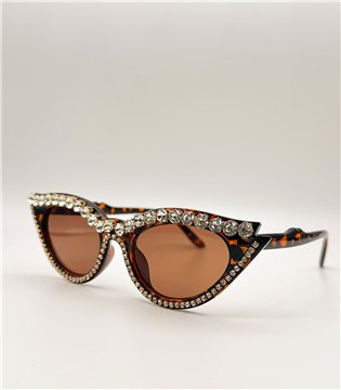 Γυαλιά κοκκάλινα με στρας Ethen Tartarooga 2