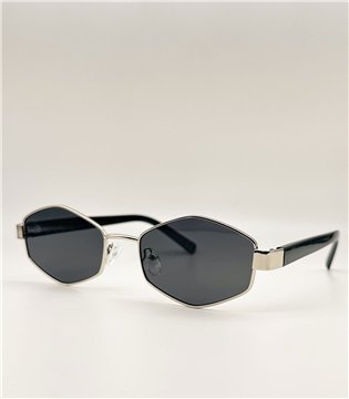 Γυαλιά μεταλλικά Liam Silver 2