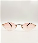 Γυαλιά μεταλλικά Olivia Pink