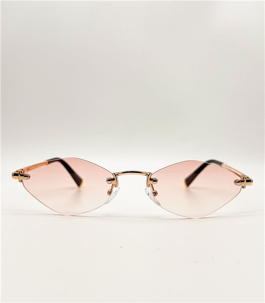 Γυαλιά μεταλλικά Olivia Pink