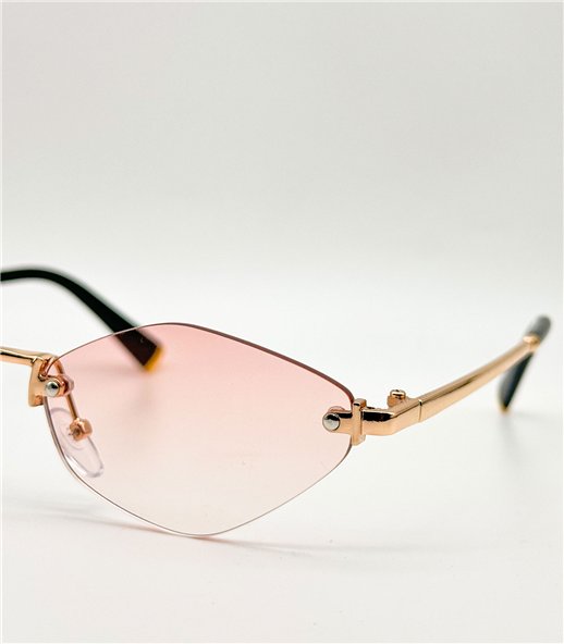 Γυαλιά μεταλλικά Olivia Pink