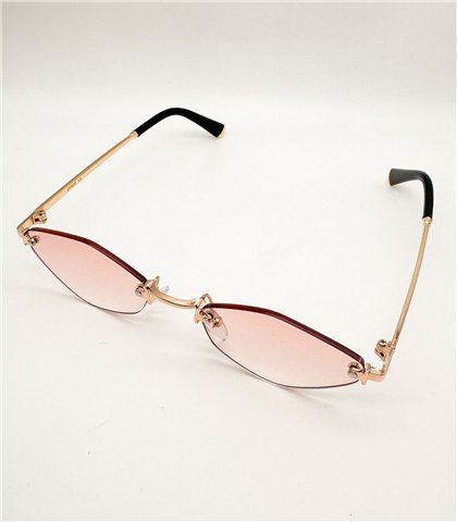 Γυαλιά μεταλλικά Olivia Pink