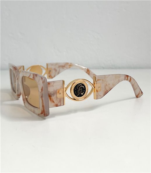 Γυαλιά κοκκάλινα Bella Beige Tie-Dye