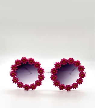 Γυαλιά παιδικά κοκκάλινα Hana Fuchsia